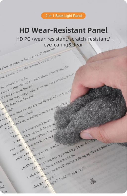 Lampada da libro a Led